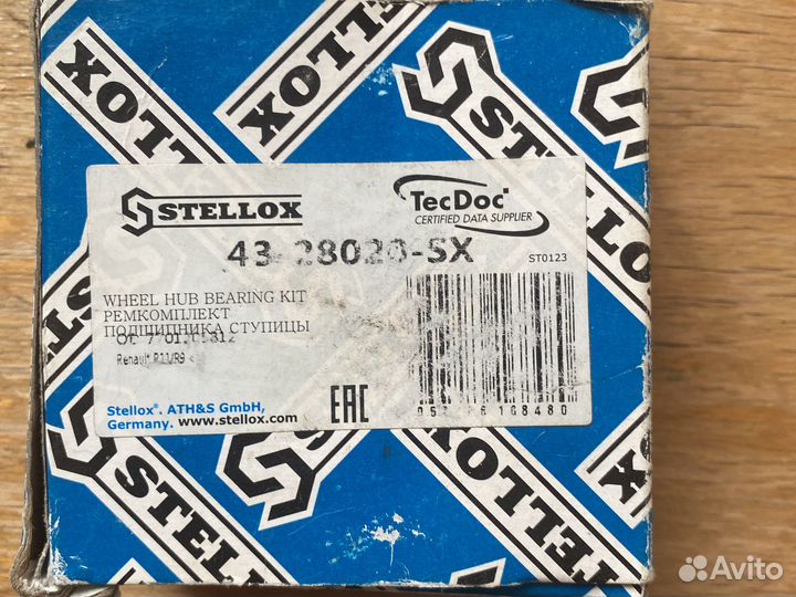 Подшипник ступицы renault logan