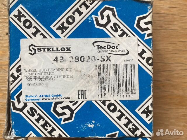 Подшипник ступицы renault logan