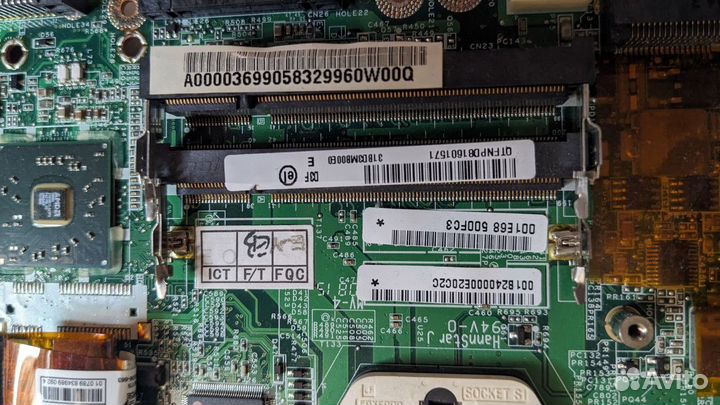 Материнская плата Ноутбука Toshiba Satellite P300D