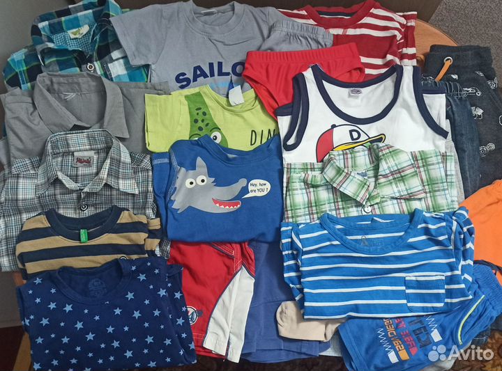 Пакет вещей одежда пакетом мальчик 86 92