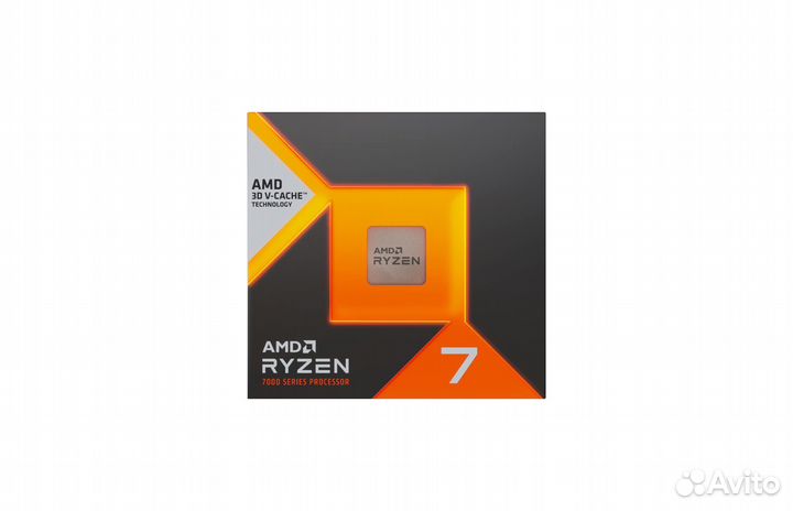 Процессор AMD Ryzen 7 7800X3D 8 x 4,2 ггц 4-го пок