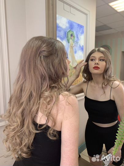 Окрашивание волос