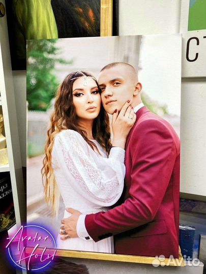 Портрет по фото на холсте Челябинск