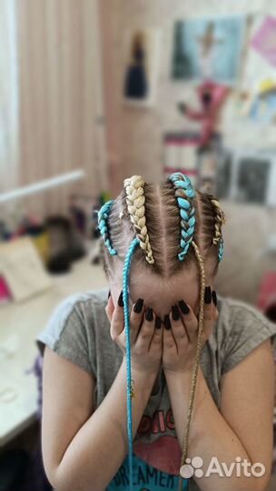 Плетение кос, афрокос, брейды