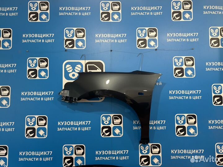 Крыло левое Nissan Almera G15 Голубой