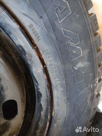 4 диска R15 15x6J 5x100 и зимнее колесо 195/65