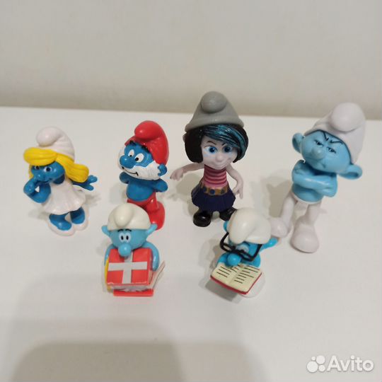 Смурфики коллекционные фигурки