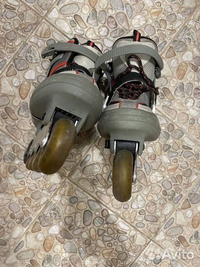 Коньки роликовые раздвижные (ролики) со щитками