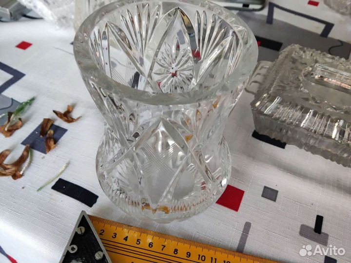 Ваза хрустальная, СССР