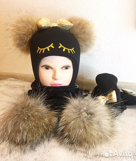 Шапка снуд шлем балаклава