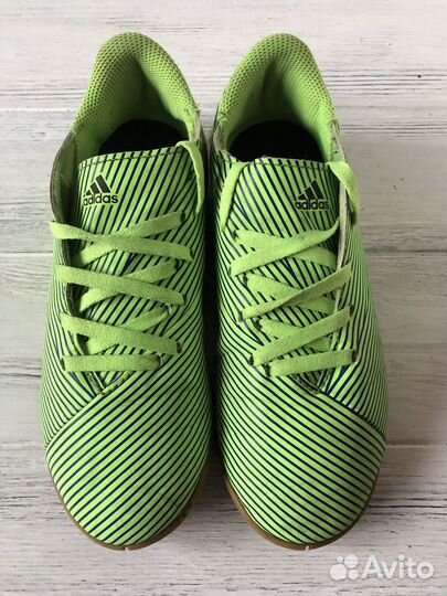 Детские бутсы для зала Adidas Nemeziz 19.4 IN US 2