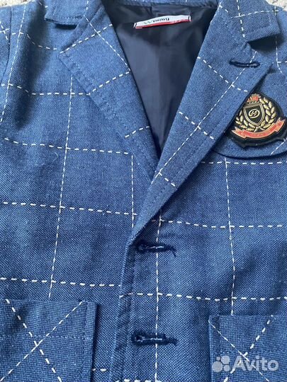 Пиджак для мальчика 122