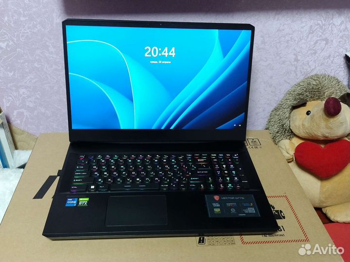 Ноутбук игровой MSI Vector GP76 12ugso-887RU