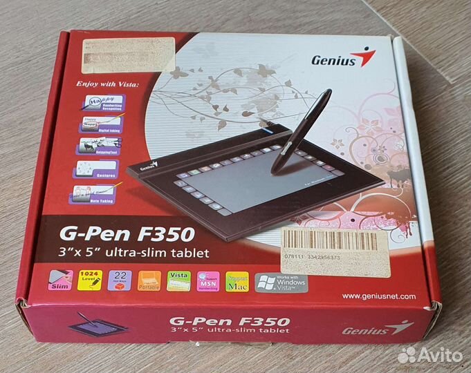 Графический планшет Genius G-Pen F350 3