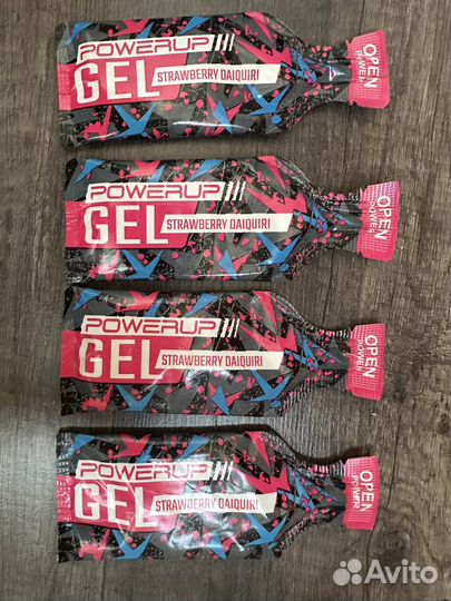 Энергетический гель powerup 4 шт