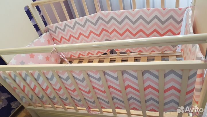 Бортики в детскую кроватку