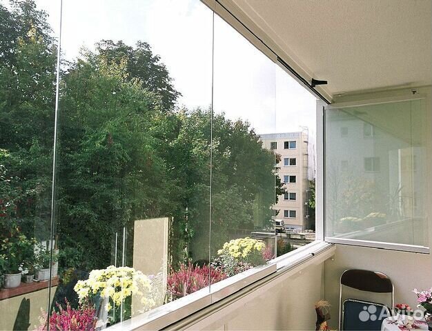 Безрамное остекление