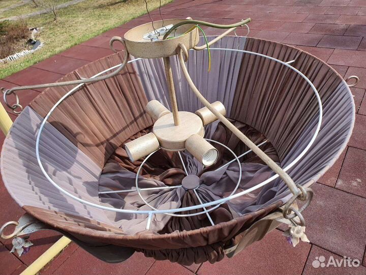 Потолочный светильник FO9353CLL04 grey brown