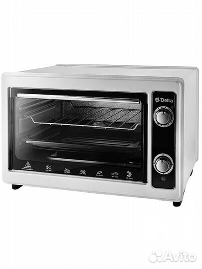 Печь электрическая Delta D-0122 Белая