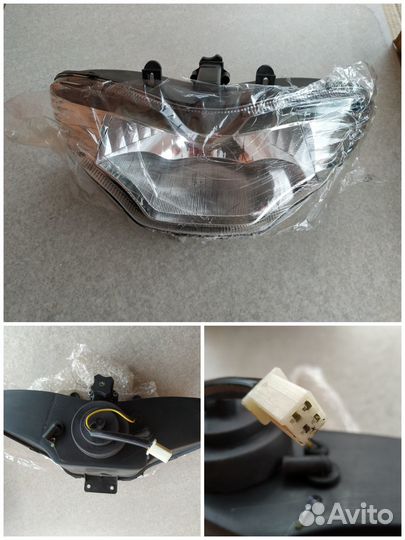 Фара передняя оптика передняя stels оригинал