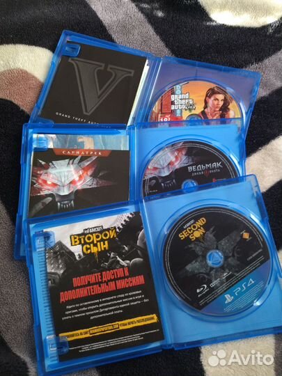 Диски игры для PS4