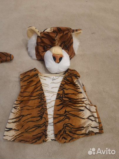 Костюм тигренка. Карнавальный