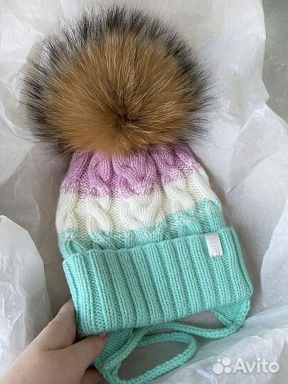 Шапка зимняя для девочки