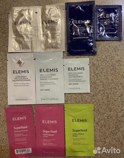 Пробники уходовой косметики