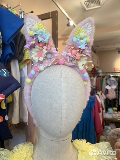 Ободок детский Ушки пасхальные