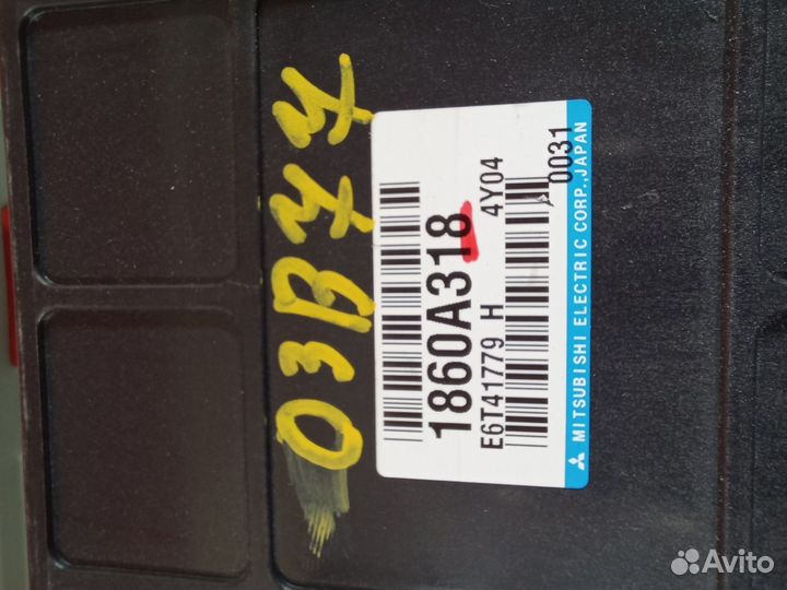 Блок управления двигателем для Mitsubishi Lancer 9