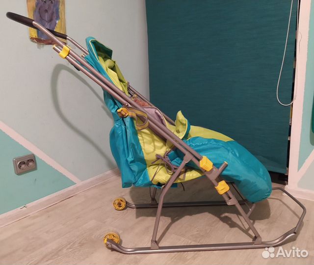 Детские санки-коляска Ника