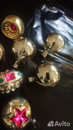 Шары елочные СССР