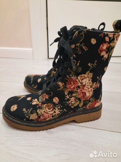 Ботинки тканевые размер 36