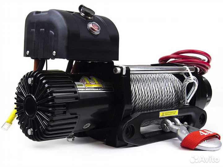 Лебедка 4х4 12000 со стальным тросом