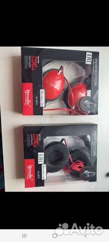 Наушники новые