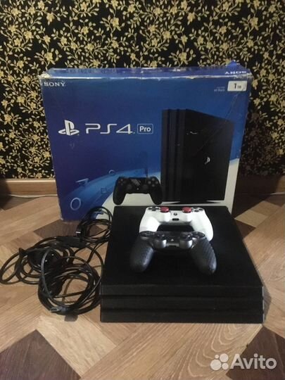 Sony playstation 4 PS4 pro 1tb с играми