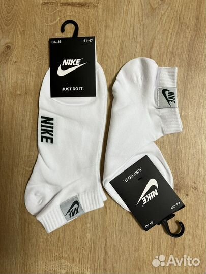 Носки nike короткие