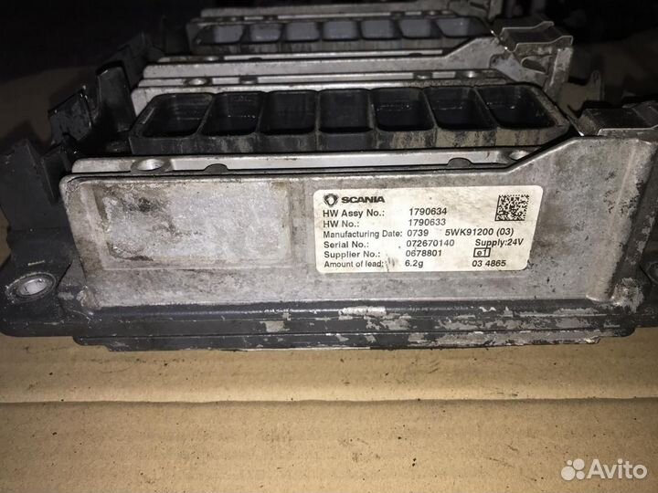 Блок управления двигателем Scania R 5 2009 1790634