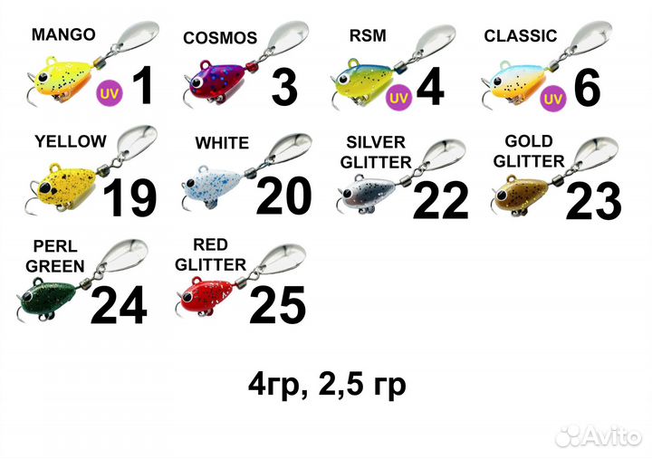 Тейл спиннер оригинал Hurricane 14 гр