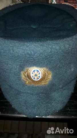 Мужская зимня яшапка мчс