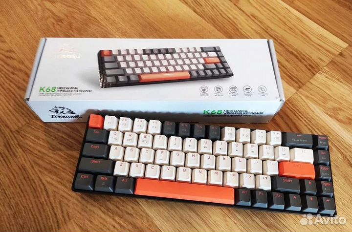 Механическая клавиатура беспроводная Ziyoulang K68
