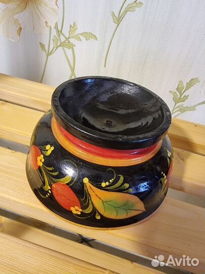 Посуда деревянная хохлома