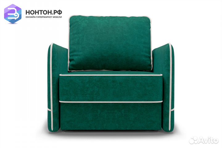 Кресло еврокнижка Энерджи изумрудное