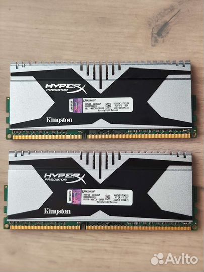 DDR3 Kingston HyperX Predator 2400 cl11 16gb