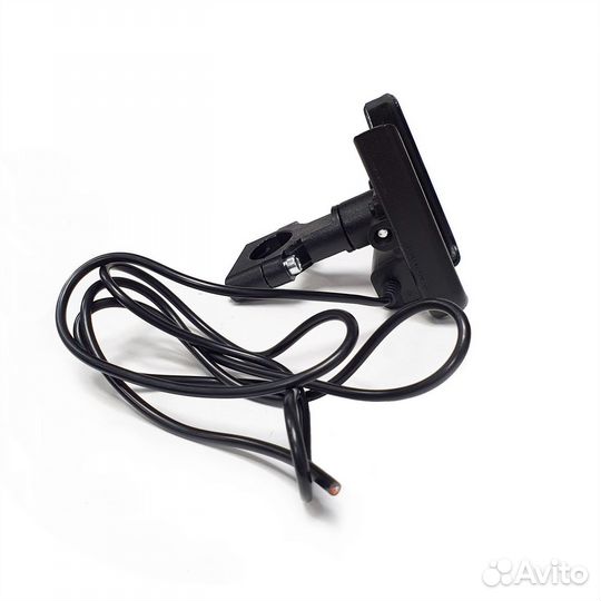 Крепление - держатель для телефона черный USB