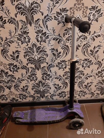 Самокат детский трехколесный бу