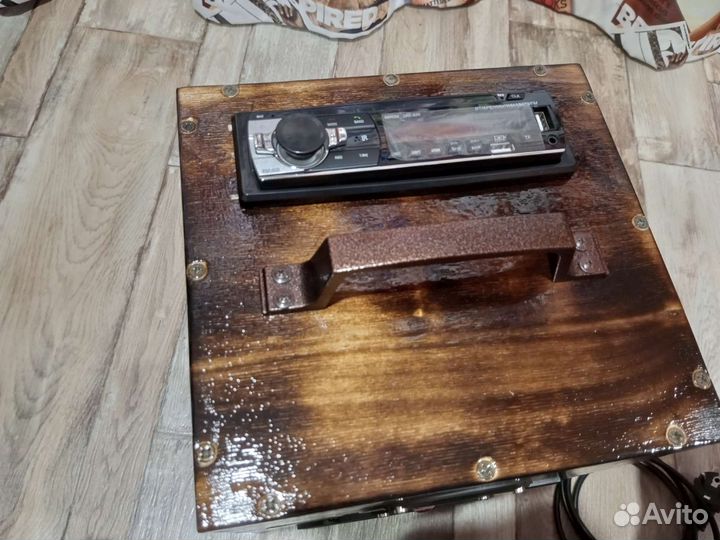 Портативная колонка bluetooth, USB, AUX