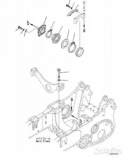 195-21-32421 Уплотнение ITR