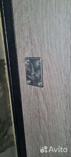Дверь входная металлическая от застройщика