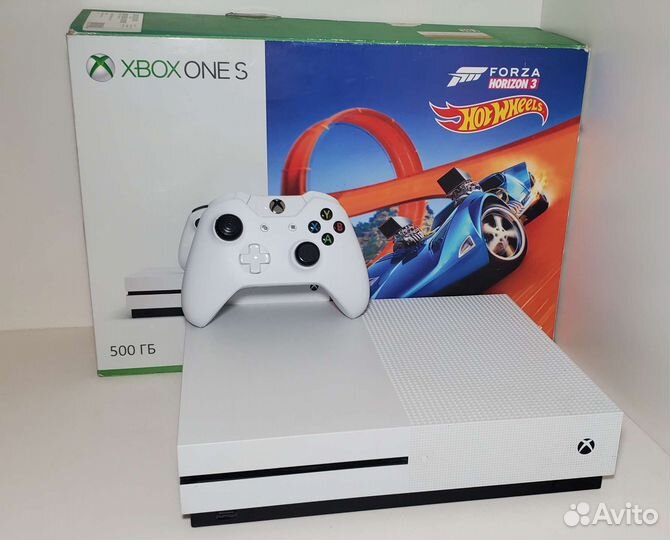 Xbox One s + сотни игр Коробка Обмен